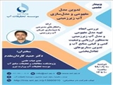  اولین وبینار علمی با موضوع تدوین مدل مفهومی و مدلسازی آب زیرزمینی